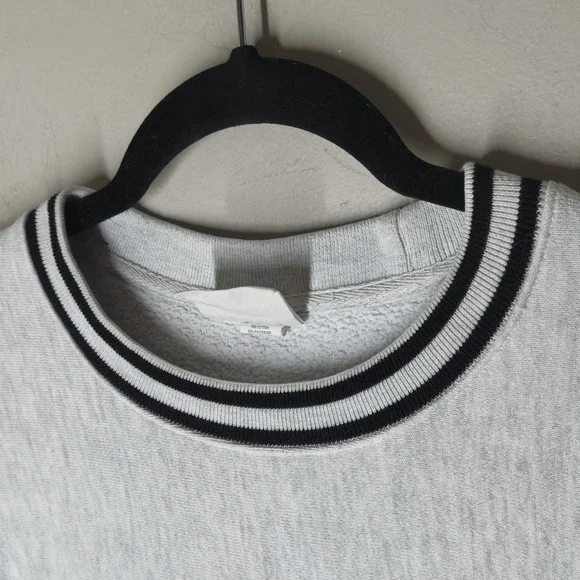 Vintage Reverse Weave Champion Purdue University Mens Medium Gray Sweatshirt